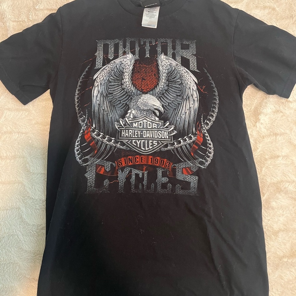 Men’s Small Black Harley Davidson T-shirt